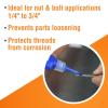 imagePermatex 24240 Threadlocker Blue Medium StrengthThread Lock ampamp Screw Glue for Bolts Nuts ampamp Fasteners to Prevent Loosening ampamp Corrosion Removable with Hand Tools 36 ml6 ml