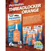 imagePermatex 25210 High Strength Removable Threadlocker Orange Liquid 10 ml36 ml