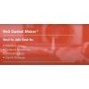imagePermatex 34423 Right Stuff 1 Minute Red High Temperature Gasket Maker 3 oz13 Fl Oz