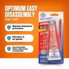 imagePermatex 34423 Right Stuff 1 Minute Red High Temperature Gasket Maker 3 oz335 Fl Oz