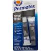 imagePermatex 84109 PermaPoxy 4 Minute MultiMetal Epoxy 084 oz  GreyPack of 1
