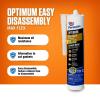 imagePermatex 99070 The Right Stuff Gasket Maker 5 oz  2 Pack with Caulking Gun13 Fl Oz
