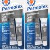 imagePermatex 14600 Cold Weld Bonding Compound Two 1 oz Tubes  BlackTwo 1 Ounce Tubes Pack of 2