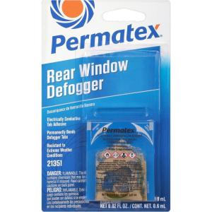 imagePermatex 21351 Electrically Conductive Rear Window Defogger Tab AdhesiveSingle Unit