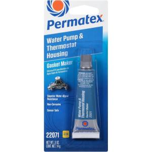imagePermatex 22071 Water Pump and Thermostat RTV Silicone Gasket 05 oz 05 Ounce  blue05 Ounce