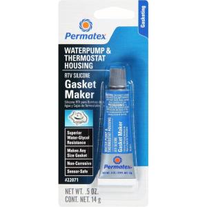 imagePermatex 220716PK Water Pump and Thermostat RTV Silicone Gasket 05 oz Pack of 6
