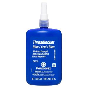 imagePermatex 24240 Threadlocker Blue Medium StrengthThread Lock ampamp Screw Glue for Bolts Nuts ampamp Fasteners to Prevent Loosening ampamp Corrosion Removable with Hand Tools 36 ml50 ml