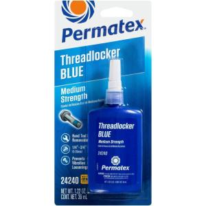 imagePermatex 243006PK Surface Insensitive Threadlocker Blue 034 oz Pack of 636 ml Pack of 6