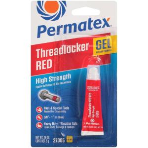 imagePermatex 27140 High Strength Threadlocker Red 36 ml5 ml