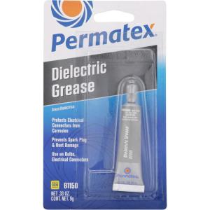 imagePermatex 81150 Dielectric TuneUp Grease 033 oz Tube Silver033 Oz Pack of 1