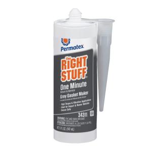 imagePermatex 82194 Ultra Grey Rigid HighTorque RTV Silicone Gasket Maker Sensor Safe And NonCorrosive For High Torque And Vibration Resistant Applications 3 oz5 Fl Oz