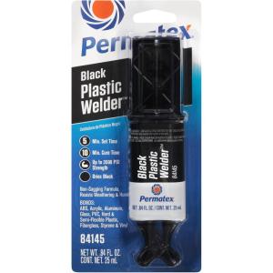 imagePermatex 84145 Permapoxy Black Plastic Weld  084 fl oz084 fl Ounce