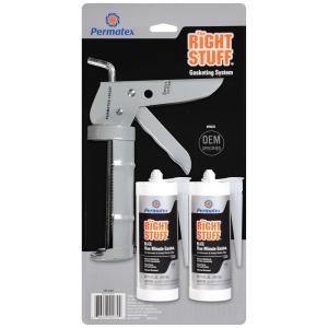 imagePermatex 99070 The Right Stuff Gasket Maker 5 oz  2 Pack with Caulking Gun5 Fl Oz Pack of 2